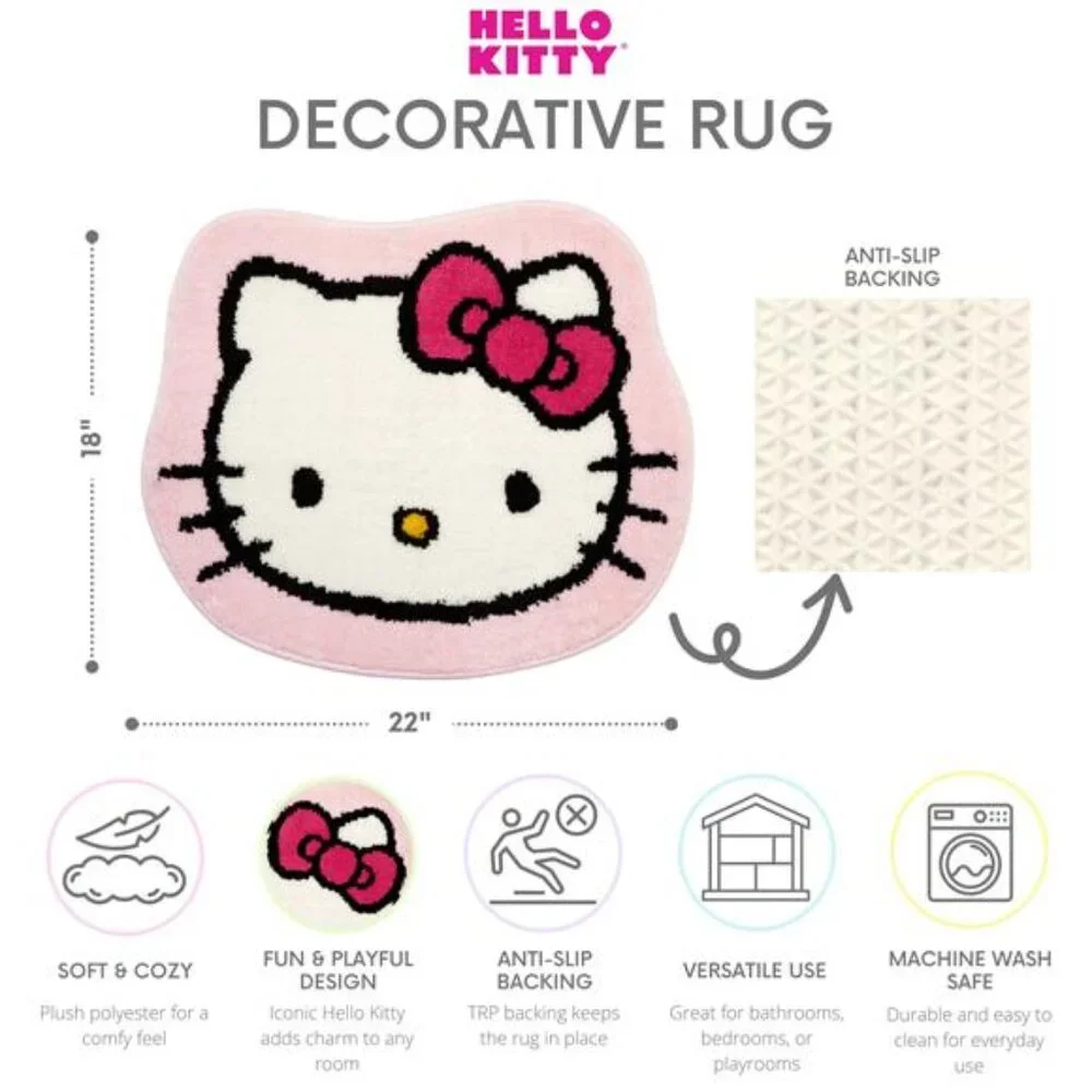 Hello Kitty Kids Bath Rug, 22